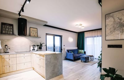 Miete einer modernen 2-Zimmer-Wohnung, 48 m², Tarnogaj, Breslau, Polen